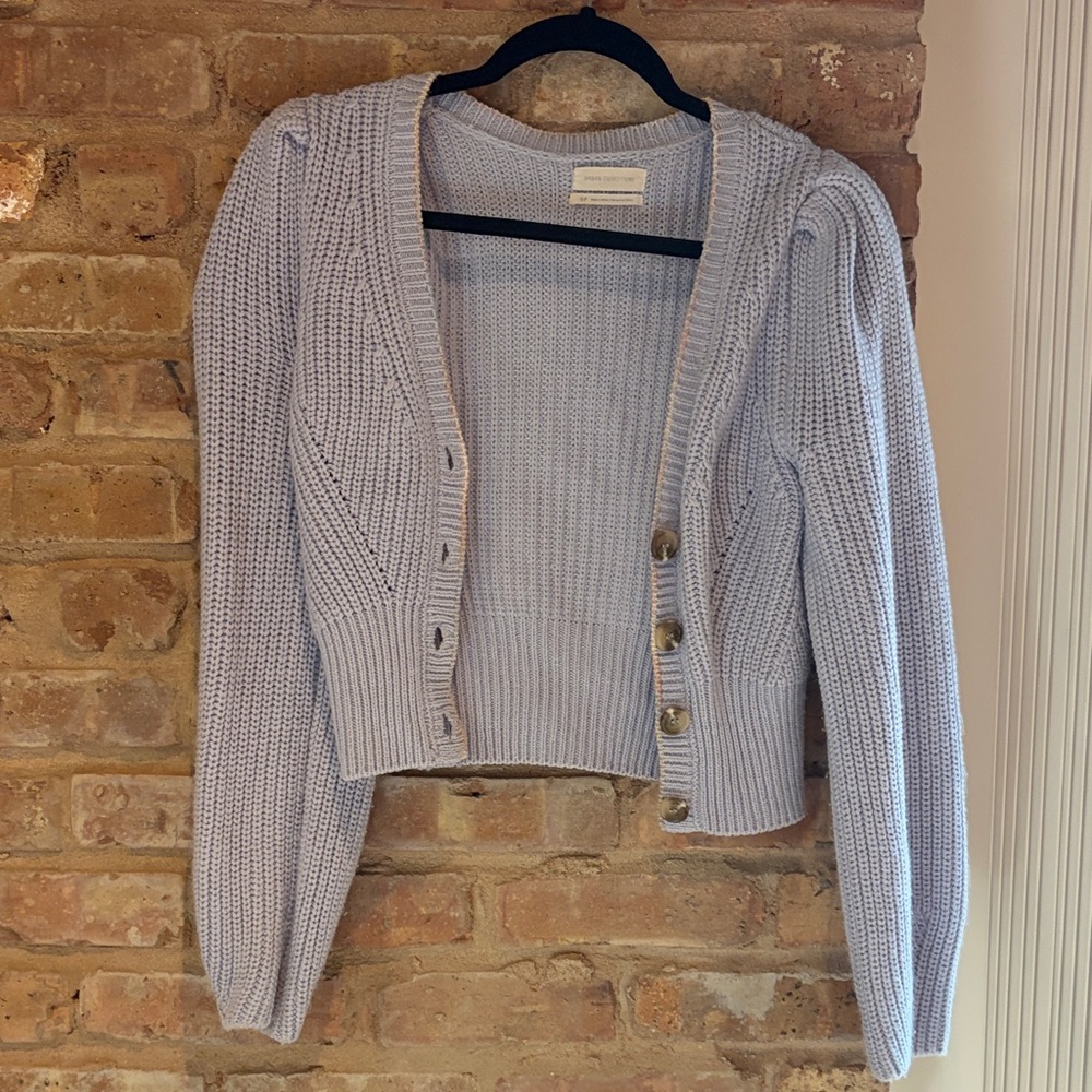 Urban Outfitters Light Purple Cardigan Sweater